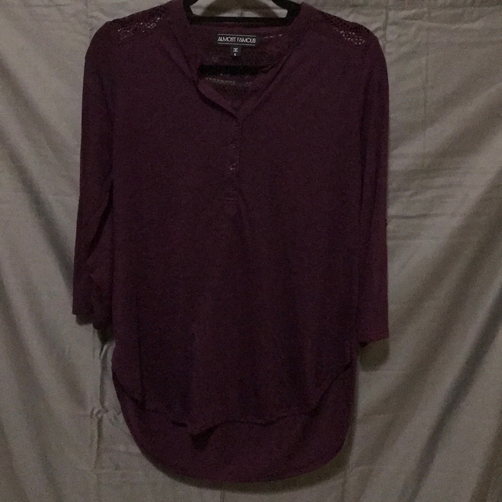 Long sleeve blouse